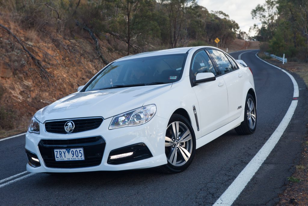 The new Holden VF Commodore in SS guise. The new Holden VF Commodore in SS guise.